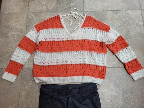 Mooie zomerse trui mt Large (zie foto's), Kleding | Dames, Truien en Vesten, Zo goed als nieuw, Maat 42/44 (L), Overige kleuren