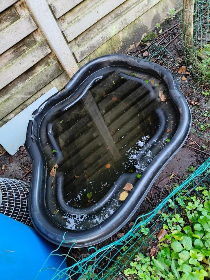 tuinvijver vijverbak voorgevormd, Tuin en Terras, Vijvers, Gebruikt, Ophalen