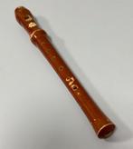 Flûte à bec vintage Venus en bois, allemande DDR 1970 33 cm, Enlèvement ou Envoi, Utilisé