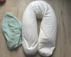 Voedingskussen / zwangerschaps kussen Met hoes mintgroen, Kinderen en Baby's, Ophalen, Zo goed als nieuw, Voedingskussen