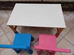 Kindertafel + 2 stoeltjes, Kinderen en Baby's, Ophalen, Zo goed als nieuw