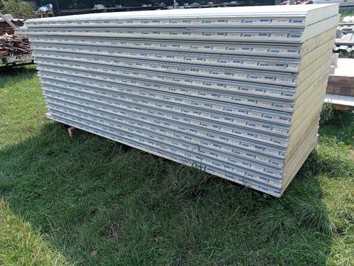 koelcel en sandwich panelen 8cm pir  van 445cm tot 150cm, Doe-het-zelf en Bouw, Platen en Panelen, Zo goed als nieuw, Overige materialen