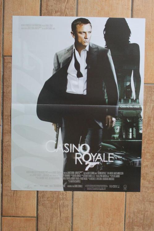 filmaffiche James Bond Casino Royale filmposter, Collections, Posters & Affiches, Comme neuf, Cinéma et TV, A1 jusqu'à A3, Rectangulaire vertical