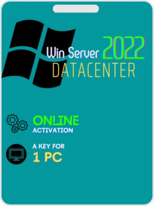Centre de données Windows Server 2022, Informatique & Logiciels, Systèmes d'exploitation, Neuf, Windows, Enlèvement ou Envoi
