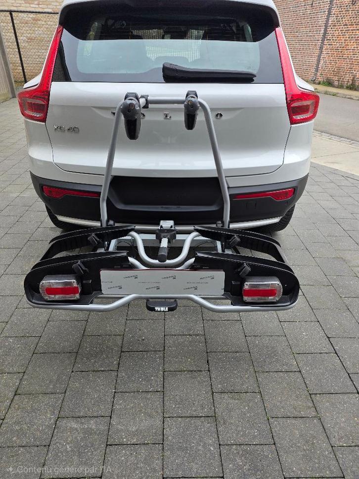 Porte-vélos Thule 2 vélos - État impeccable, Autos : Divers, Porte-vélos, Comme neuf, Accessoire porte-vélos, 2 vélos, Vélo électrique