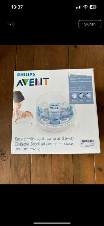 Phils Avent sterilisator beschikbaar voor biedingen