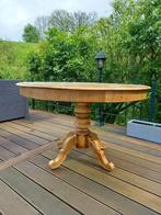 Ovale tafel, Huis en Inrichting, Tafels | Eettafels, Ophalen, Gebruikt, Ovaal