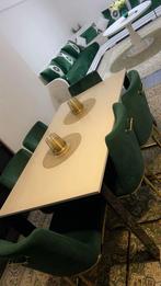 Marokkaanse salon + eettafel +6 stoelen, Huis en Inrichting, Ophalen, Zo goed als nieuw