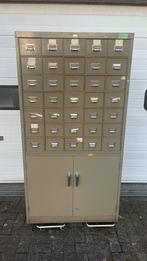 Metalen ladenkast uit archief, Ophalen, Gebruikt