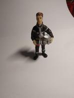 POMPIER  EN TENUE   MINIATURE  PLASTIQUE, Collections, Enlèvement ou Envoi, Autres, Miniature ou Figurine