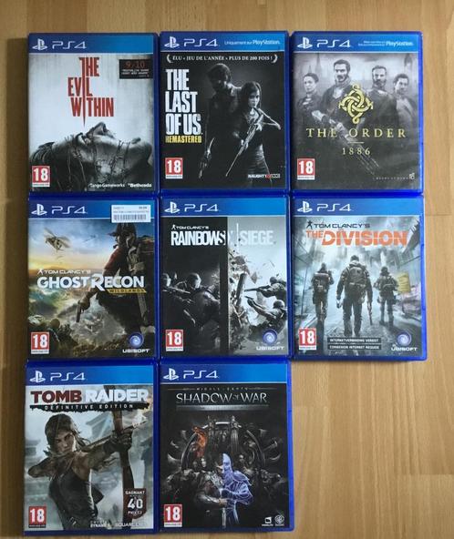 PS4 games, Games en Spelcomputers, Games | Sony PlayStation 4, Vanaf 18 jaar, Ophalen of Verzenden