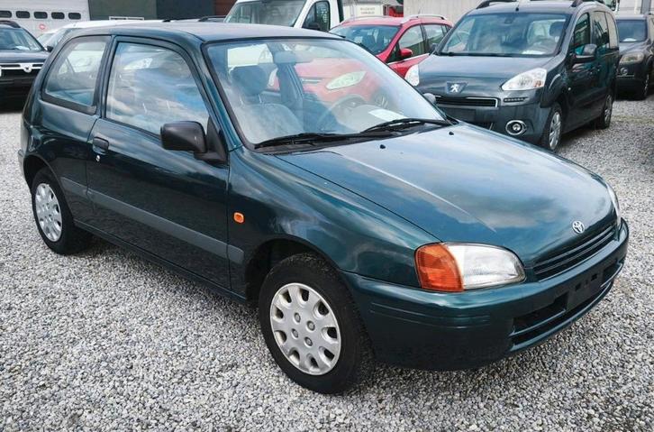 🆕TOYOTA STARLET_1.3 i (75CH)_04/1999💢AUTOMAT_42.000 KM💢, Auto's, Toyota, Bedrijf, Te koop, Starlet, Elektrische ramen, Metaalkleur