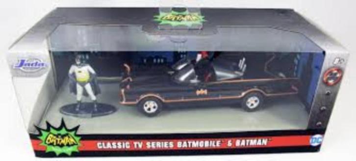 Jada Toys Classic Batmobile, Hobby en Vrije tijd, Modelauto's | 1:24, Nieuw, Auto, Jada, Ophalen of Verzenden