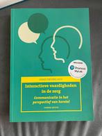 Interactieve vaardigheden in de zorg, Boeken, Ophalen of Verzenden, Zo goed als nieuw