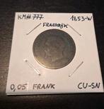 France 5 centimes 1853-W, Enlèvement ou Envoi, Monnaie en vrac, France