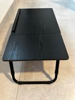 Bedtafel laptop/laptopdesk zwart hout, Ophalen, Zo goed als nieuw