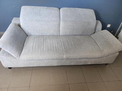 zetel te koop in zeer goede staat, Huis en Inrichting, Zetels | Zetels, Zo goed als nieuw, Rechte bank, Tweepersoons, Stof, Ophalen
