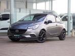 Opel Corsa BLACK EDITION 1.4 TURBO 100PK *GPS*SENSOREN*, Auto's, Te koop, Zilver of Grijs, Berline, Benzine