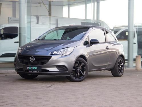 Opel Corsa BLACK EDITION 1.4 TURBO 100PK *GPS*SENSOREN*, Auto's, Opel, Bedrijf, Corsa, Airconditioning, Cruise Control, Elektrische ramen