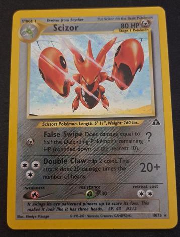 Scizor Neo Discovery (Mint) beschikbaar voor biedingen