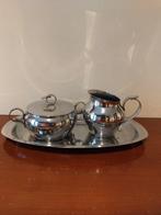 melk en suikerpotje, Ophalen