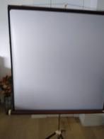 Projectiescherm 125x140, Ophalen, Zo goed als nieuw
