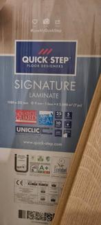 10,24m² Laminaat Quickstep Signature geborstelde eik, Ophalen, Nieuw, Laminaat