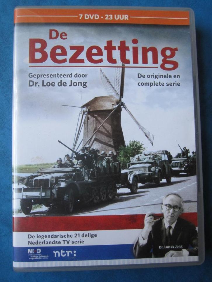 De Bezetting - De originele en complete serie (7 disc), Cd's en Dvd's, Dvd's | Documentaire en Educatief, Zo goed als nieuw, Oorlog of Misdaad