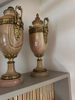 Koppel rosé marmer Cassolettes, Ophalen, Gebruikt