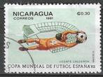 Nicaragua 1981 - Yvert 1148 - Wereldbeker Voetbal (ST), Postzegels en Munten, Verzenden, Gestempeld