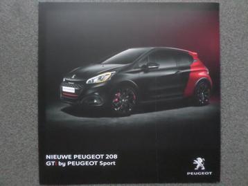 Peugeot 208 GT by Peugeot Sport Brochure beschikbaar voor biedingen