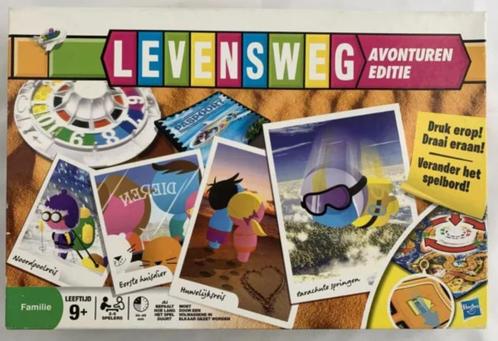 Levensweg Avonturen Editie Hasbro Bordspel spel Compleet, Hobby en Vrije tijd, Gezelschapsspellen | Bordspellen, Zo goed als nieuw