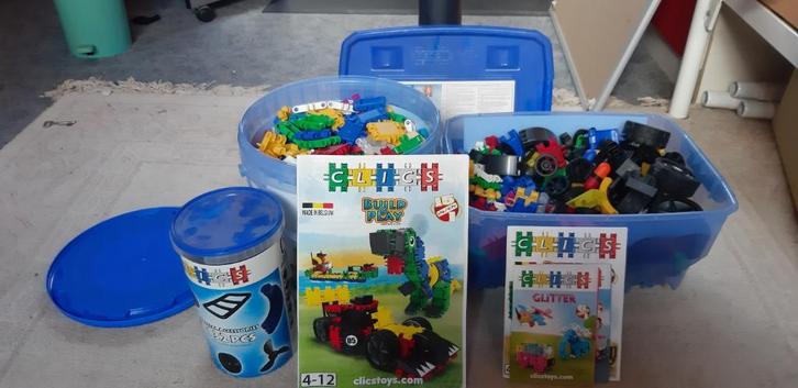 Clickx blokjes kinderspeelgoed, Hobby en Vrije tijd, Overige Hobby en Vrije tijd, Zo goed als nieuw, Ophalen