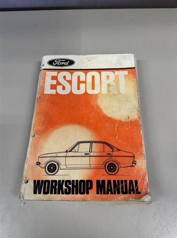 Ford Escort MK2 Workshop Manual incl RS 2000 & Mexico supple, Autos : Divers, Modes d'emploi & Notices d'utilisation, Enlèvement ou Envoi