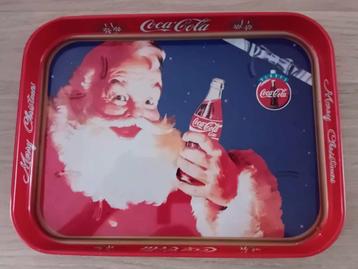 Coca-Cola dienblad (kerstman)