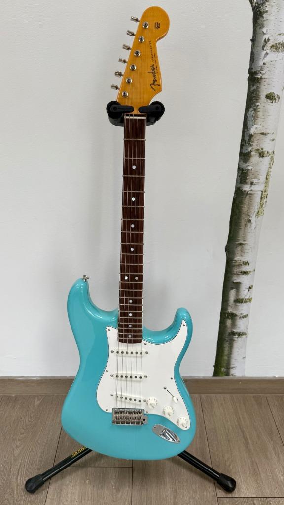 Fender Eric Johnson Rosewood Stratocaster Tropical Turquoise, Muziek en Instrumenten, Snaarinstrumenten | Gitaren | Elektrisch