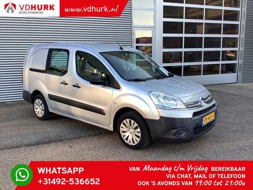 Citroën Berlingo 1.6 HDI 90 pk L2 BPM VRIJ! 3 Pers./ NL-auto, Auto's, Bestelwagens en Lichte vracht, Bedrijf, ABS, Airconditioning