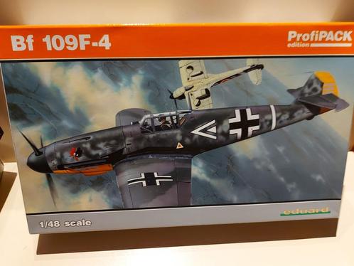 Eduard Profipack (82114): Messerschmitt Bf 109F-4 om 1:48, Hobby en Vrije tijd, Modelbouw | Vliegtuigen en Helikopters, Zo goed als nieuw