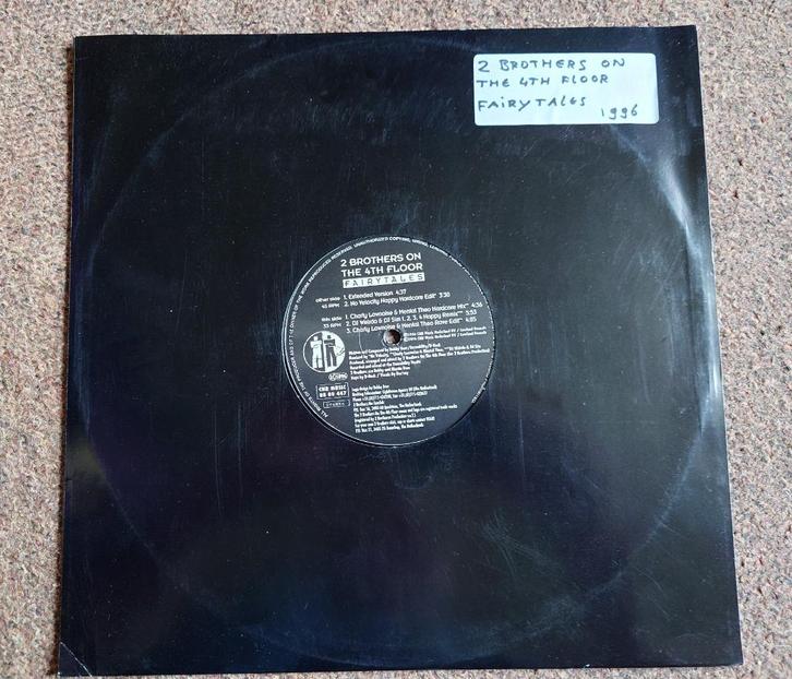 2 Brothers On The 4th Floor – Fairytales (12'' Vinyl), Cd's en Dvd's, Vinyl | Dance en House, Verzenden