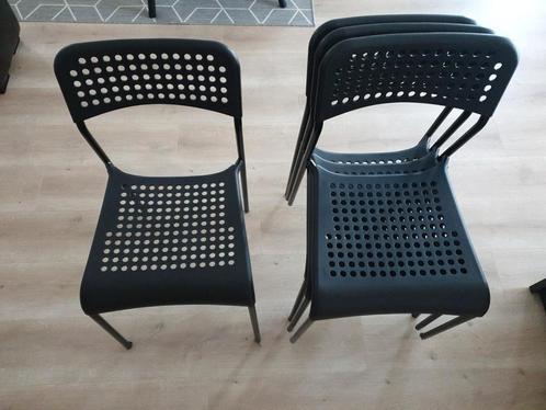 4x IKEA ADDE Stoelen - licht  voor Kot, Camping & scouts!, Huis en Inrichting, Krukjes, Zo goed als nieuw, Staal, Ophalen of Verzenden