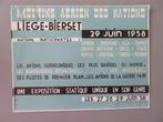 1958 Meeting Aerien des Nations Liege Bierset exposition, Verzamelen, Verzenden, Zo goed als nieuw, Kaart, Foto of Prent