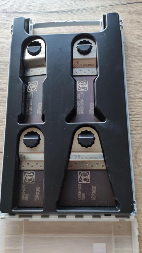 10 zaagbladen Fein- accessoire set Super Cut Best of E cut X, Doe-het-zelf en Bouw, Gereedschap | Handgereedschap, Nieuw, Ophalen