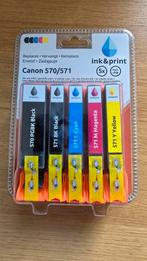 ink&print  vervangt Canon 570/571, Computers en Software, Printerbenodigdheden, Ophalen of Verzenden, Nieuw, Cartridge, Ink& print