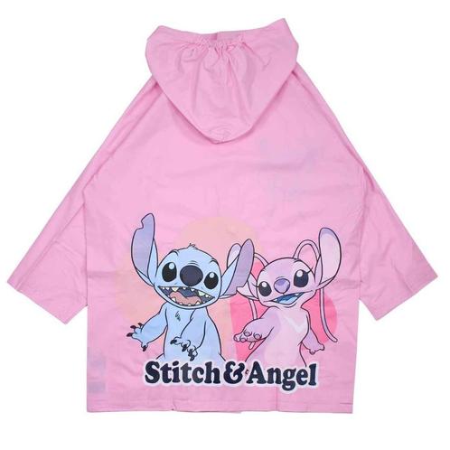 Stitch en Angel Regenjas - Maat 98/104 - 110/116 - 122/128, Kinderen en Baby's, Kinderkleding | Maat 98, Nieuw, Meisje, Jas, Ophalen of Verzenden