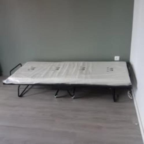 Vouwbed-logeerbed te koop!NIEUW!! Nwprijs:229€!!, Huis en Inrichting, Slaapkamer | Bedden, Nieuw, Eenpersoons, 90 cm, 200 cm, Metaal