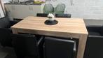Tafel met 6 stoelen, Huis en Inrichting, Ophalen, Gebruikt