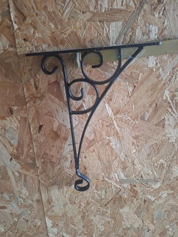 Suspension fer forgé pour jardinière artisanat local, Jardin & Terrasse, Décoration murale de jardin, Enlèvement ou Envoi, Comme neuf