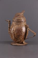 Art Africain - Boite Dogon à couvercle en bronze, Antiquités & Art, Enlèvement ou Envoi