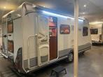 Grote 6 persoons caravan, stapelbed, garagedeur, bj 2010, Stapelbed, Bedrijf, Schokbreker, Tot en met 6
