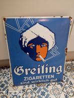 Plaque émaillée BREILING Zigaretten Emaillierwerk Berlin, Collections, Enlèvement ou Envoi, Utilisé